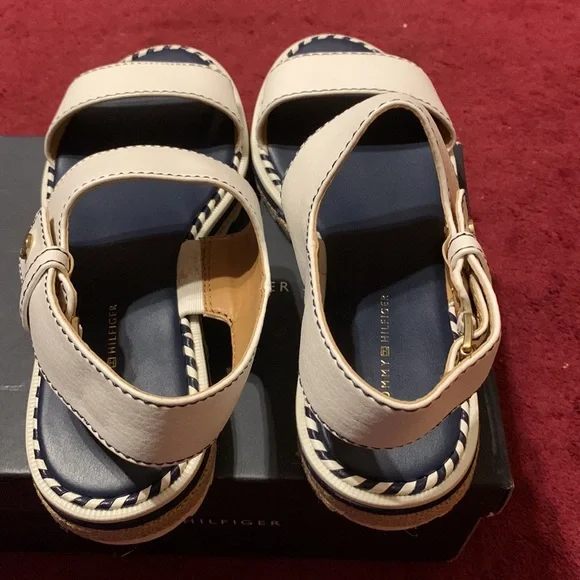 Tommy Hilfiger New White Women Sandal - Picture 10 of 12